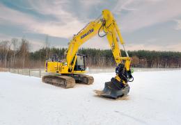 Moving forward – Komatsu’s Dash-12 excavators will benefit from engcon’s seamless tiltrotator technology integration