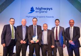 Aggregate Industries win Highways England Chairman’s Award for Excellence in Safety