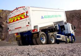 Aggregate Industries tipper truck