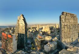 Beirut blast area