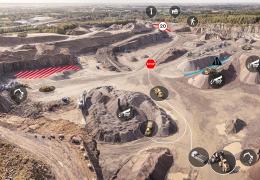 Volvo CE Connected Map