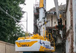 Doosan DX235DM high-reach demolition excavator