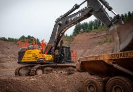Volvo EC750E excavator