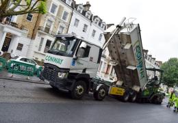 Westminster City Council's 80 per cent recycled asphalt trial