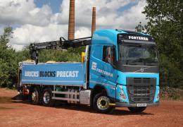 Ultra-fuel-efficient Volvo truck