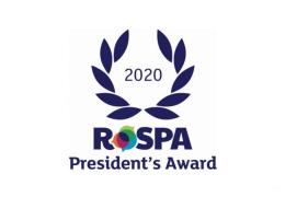 RoSPA President's Award 2020