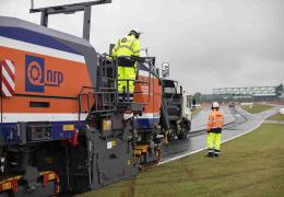 Resurfacing at Silverstone