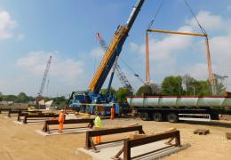 Chisholm Trail bridge delivery