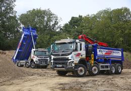 Volvo trucks for Britaniacrest Recycling