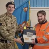Finning defibrillators