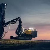 The new SmartROC T25 R radio-remote drill rig from Epiroc