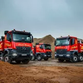 CW Russell’s latest Mercedes-Benz 8x4 Arocs 