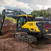 Volvo CE’s EC230 electric excavator