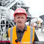 Mark Fisher, the new business line director at Terex Washing Systems