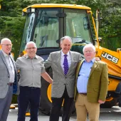 L–R: Chris Carnwell, Keith Hepden, Mick Higgs and Nigel Heinich