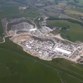 Aerial view of Hillhead 2024