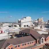 Singleton Birch’s Melton Ross lime plant in North Lincolnshire 