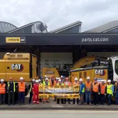 ACMOC members at Finning UK & Ireland HQ in Cannock