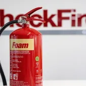 CheckFire are committed to developing fluorine-free alternatives within their new Green Crosshair fire extinguisher product line