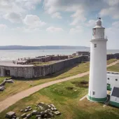 Hurst Castle in Hampshire. Photo: English Heritage