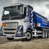 Wordsworth Excavations have taken delivery of a new Volvo FH 500 8x4 rear-steer rigid fuel tanker