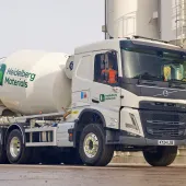 Heidelberg Materials UK have taken delivery of 52 new Volvo FM 8x4 Tag Tridem concrete truckmixers