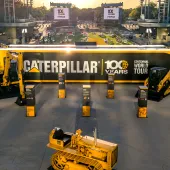 Caterpillar’s Centennial World Tour has embarked on its journey to visit company facilities around the world