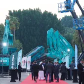 During the event, Al Marwan unveiled their newest fleet additions, demonstrating the latest technological innovations in construction, quarrying, and lifting equipment