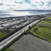 Tarmac have partnered with National Highways to trial a new concrete retexturing technique on a section of the A30 in Cornwall