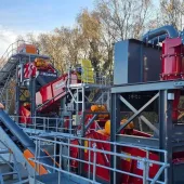 SunAggregates’ new McLanahan washing plant in Thetford, Norfolk