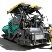 Vögele have developed the automated Paver Access Control (PAC) function to make the preparation for paving safer