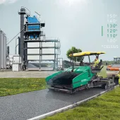 Reduced-temperature asphalt is currently at the forefront of discussions in the road construction industry – and the Wirtgen Group have technological solutions that make it viable