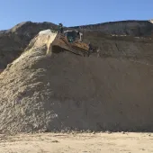 Glen Forbes sand quarry, about 100km south-east of Melbourne