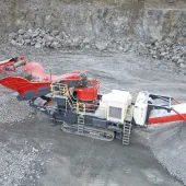 The new Sandvik QH443E electric-driven cone crusher