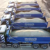 Wordsworth Excavations are engaged in a lot of bulk haulage, exporting soil from site and importing aggregates