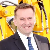 JCB chief executive officer Graeme Macdonald 