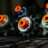 Sprocket-shaped RotaLube applicators from FB Chain