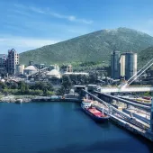 Holcim’s Milaki cement plant in Greece 