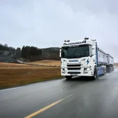 Scania have expanded their portfolio of new battery-electric, hybrid, and biogas-powered trucks to meet the challenges of the construction and mining sectors
