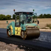 The new Ammann ARX 110-2 articulated tandem roller