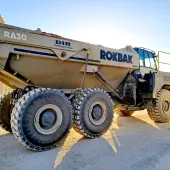 DIR have toured a Rokbak RA30 articulated hauler around Spain