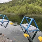 Atlantic Pumps' British Steel pump pontoon