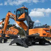 New Develon DX270WMH-7 wheeled material handler