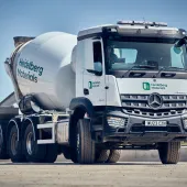 The Abergele plant can supply all concrete needs to customers within a 20-mile radius