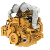 The new Cat C32B engine for large off-highway machines and equipment