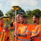 Flannery Plant Hire team members training with Leica Geosystems