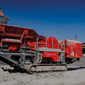 Crushing it – Welton Aggregates have boosted their capability with a new Finlay J-1175 tracked jaw crusher