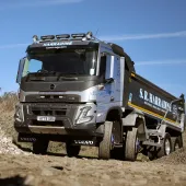 S.R. Harradine Haulage Ltd have acquired a new Volvo FMX 460 8x4 rigid mounted with ABBA Predator bodywork