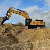 Heritage Quarry Group (South) Ltd’s new 80-tonne SANY SY750H excavator