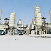 The new CBT 130 plants at Wade Adams’ Jabel Ali site